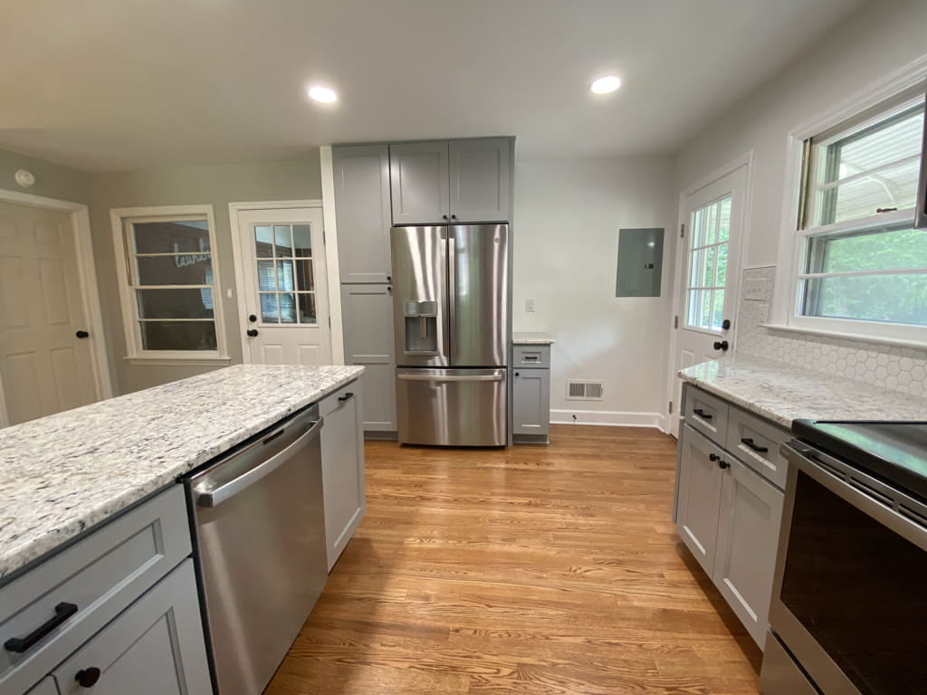 White Oak Kitchen.